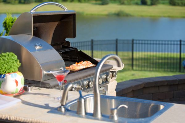 Outdoor Kitchen Plumbing in Kennewick