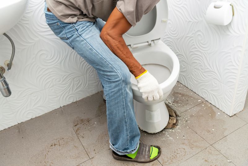 Installing New Toilet